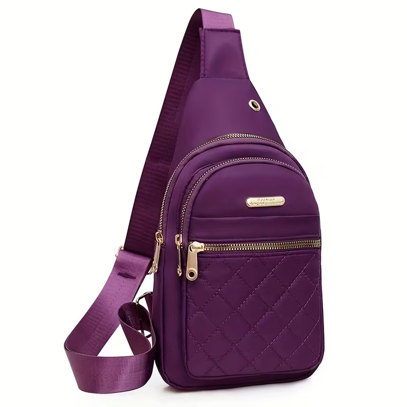 Purple Crossbody Bag