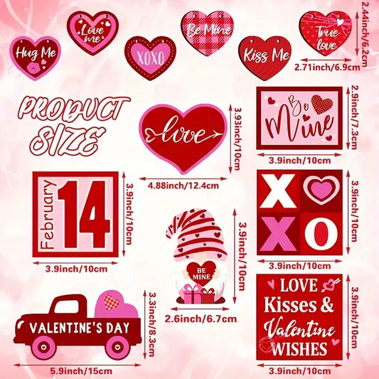 Valentine's Day Tiered Tray set