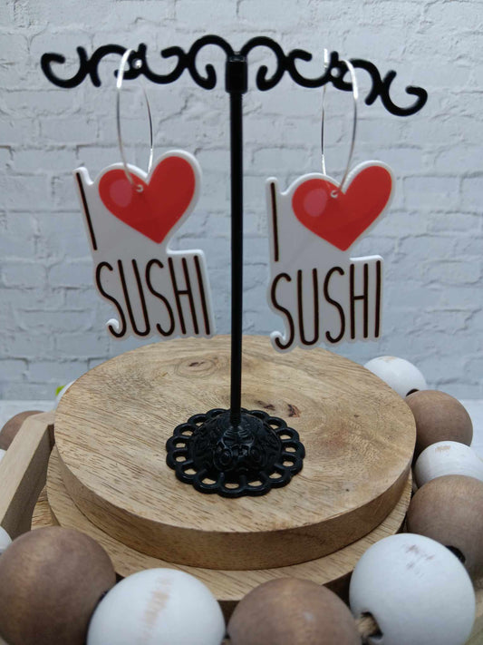 I <3 Sushi Earrings
