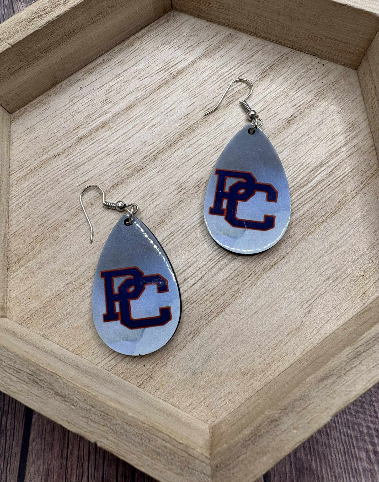 PC Paulding County Patriots Earrings