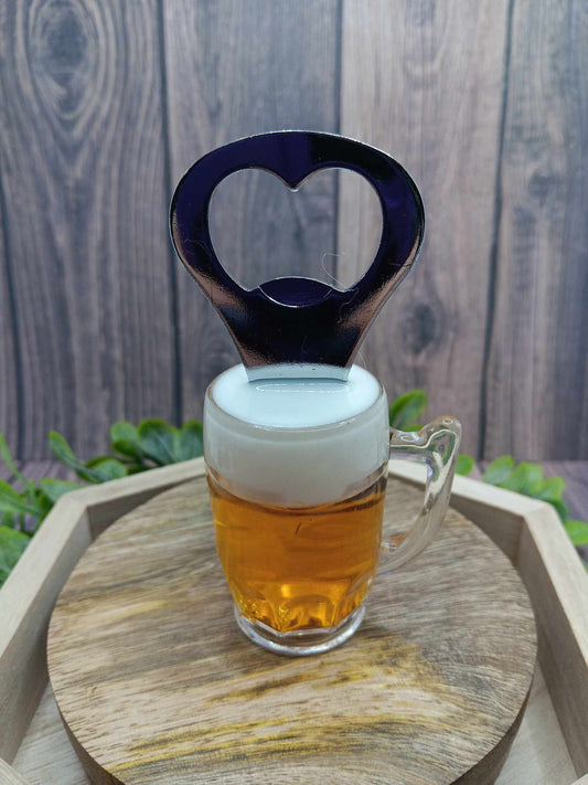 Beer Can Magnetic Bottle Opener