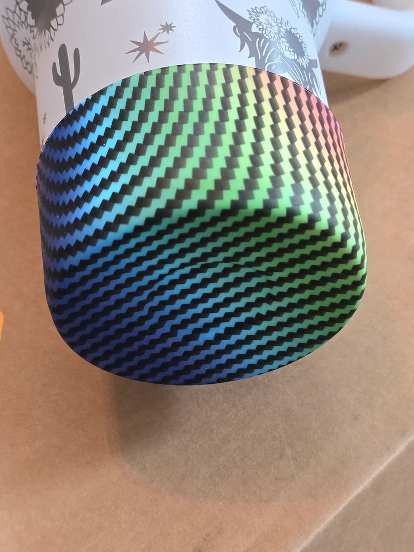Rainbow Patterned Tumbler Boot