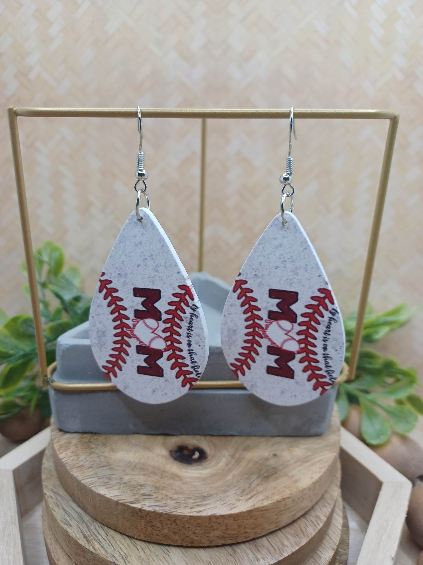 Baseball Mom Earrings