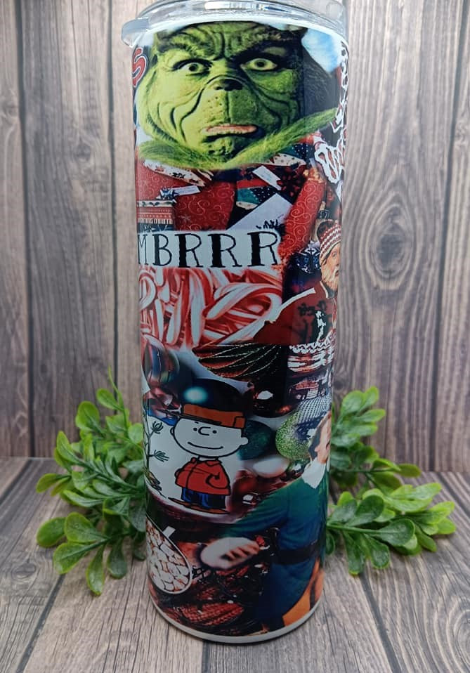 Christmas Movie Collage 20 oz Tumbler