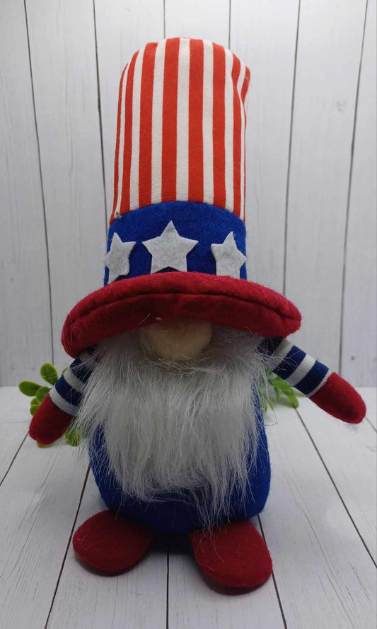 Patriotic Gnome with FUN Hat!