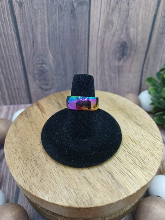 Oil Spill Ring - Size 7