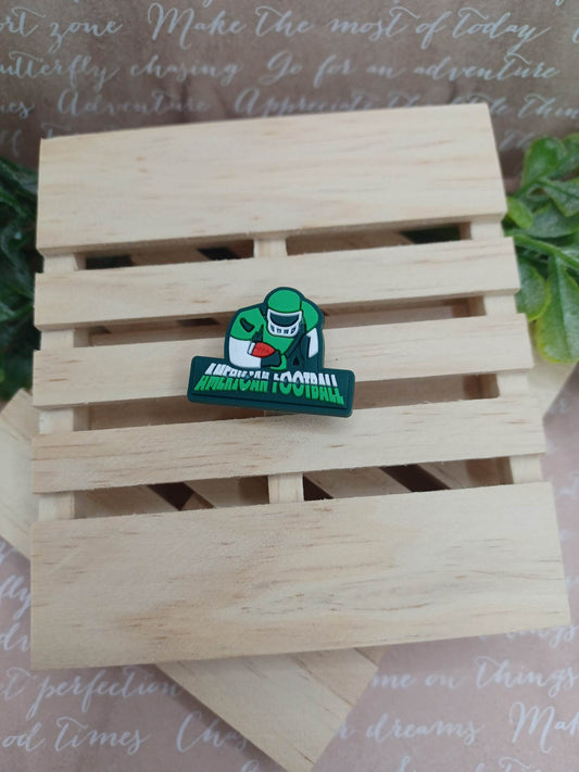 American Football Shoe Charm Accessory