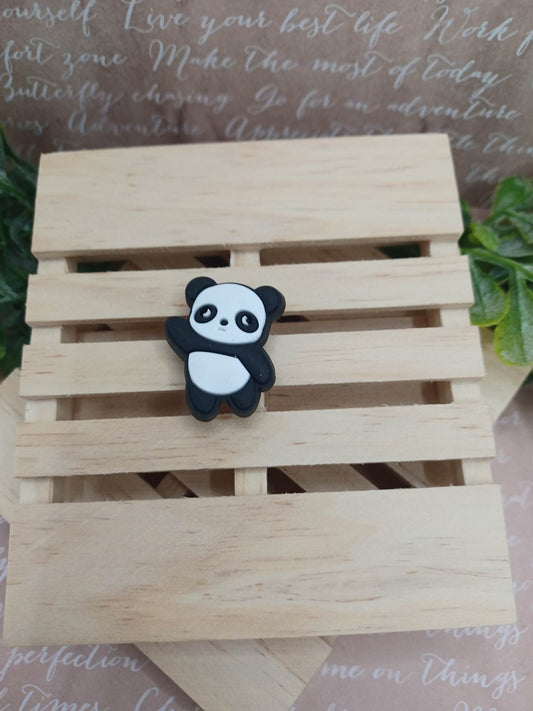 Standing Panda Shoe Charm Accessory