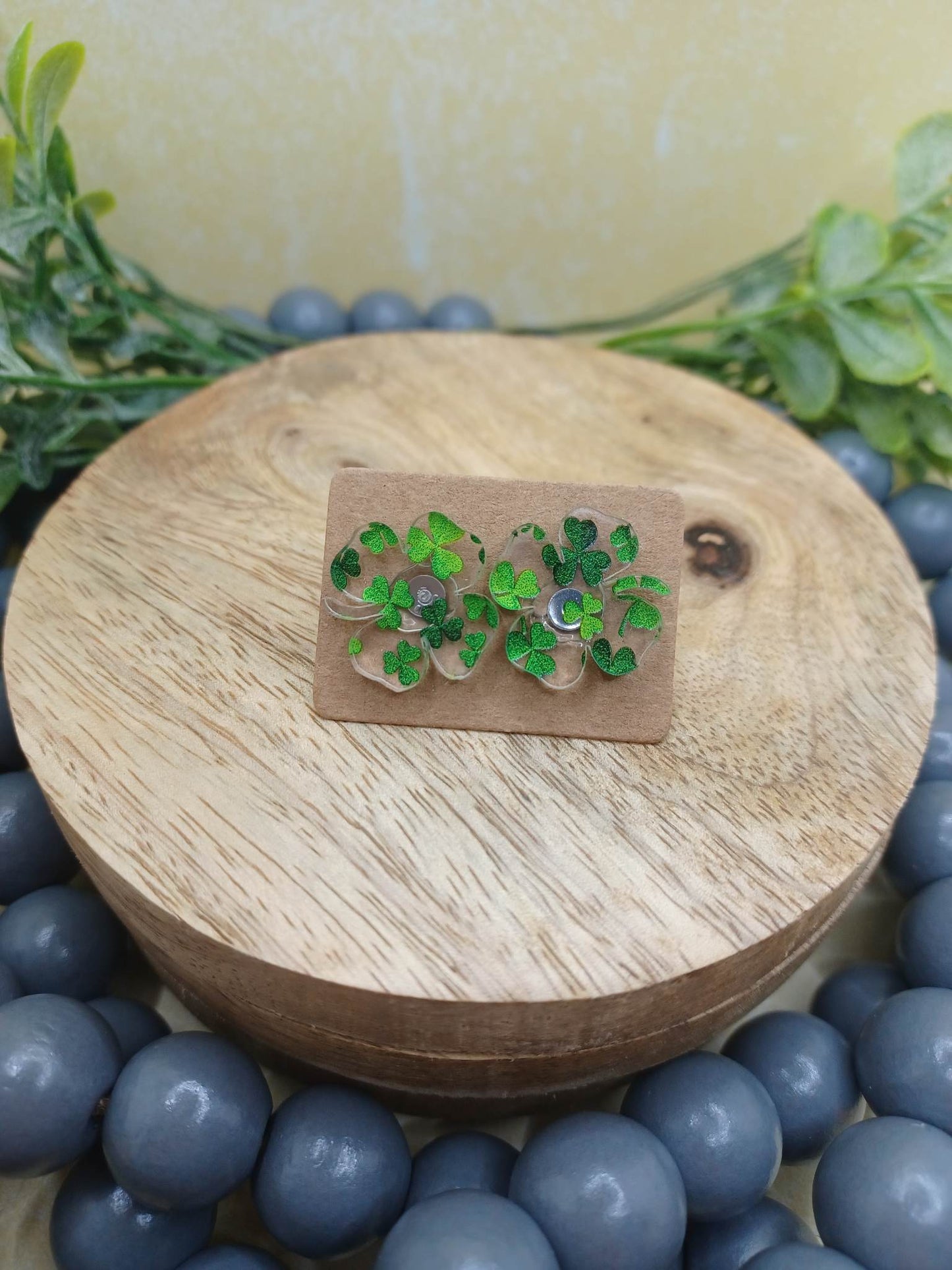 Shamrock - 4 Leaf Clover Earrings