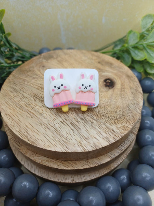 Bunny Popsicle Earrings
