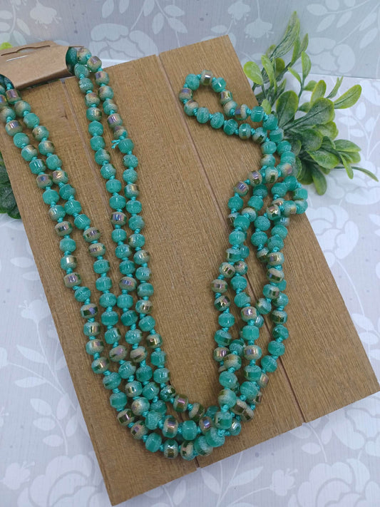 Turquoise Beaded Necklace
