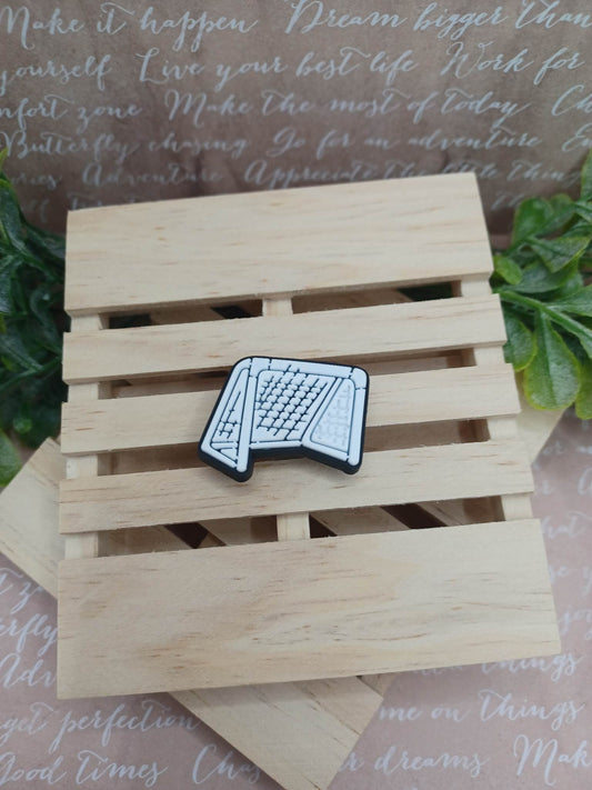 Soccer Goal Shoe Charm Accessory