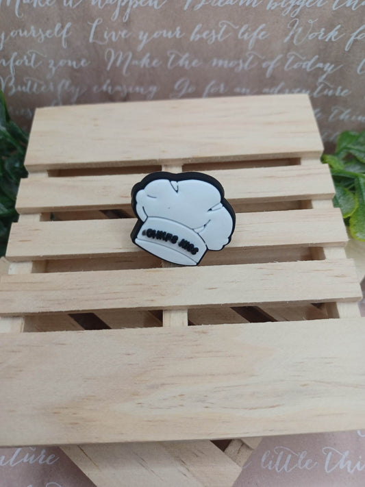 Chef's Hat Shoe Charm Accessory