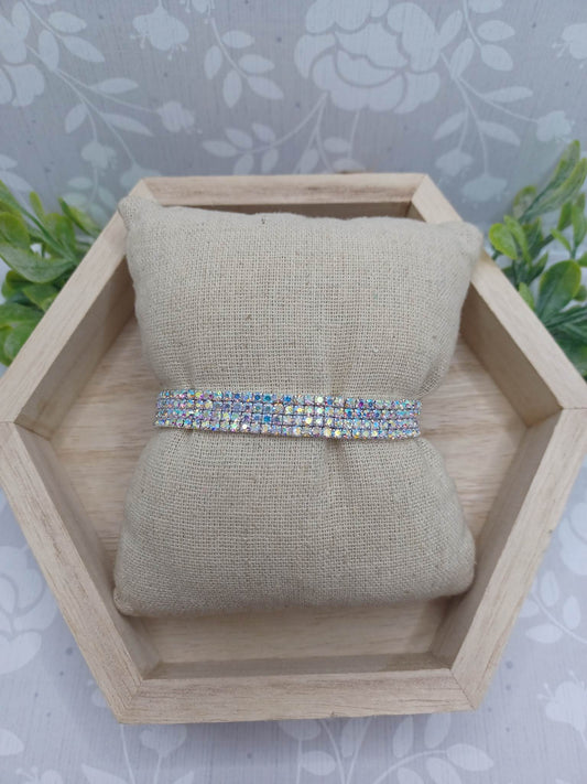 Mermaid Rhinestone Bracelet Set