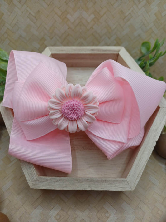 Light Pink Hair Accessory w/ Pink Flower