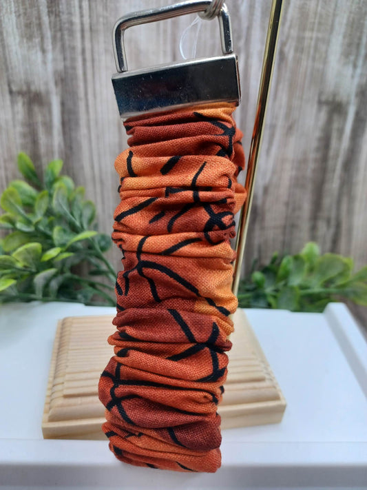 Basketball Scrunchie Style Wristlet