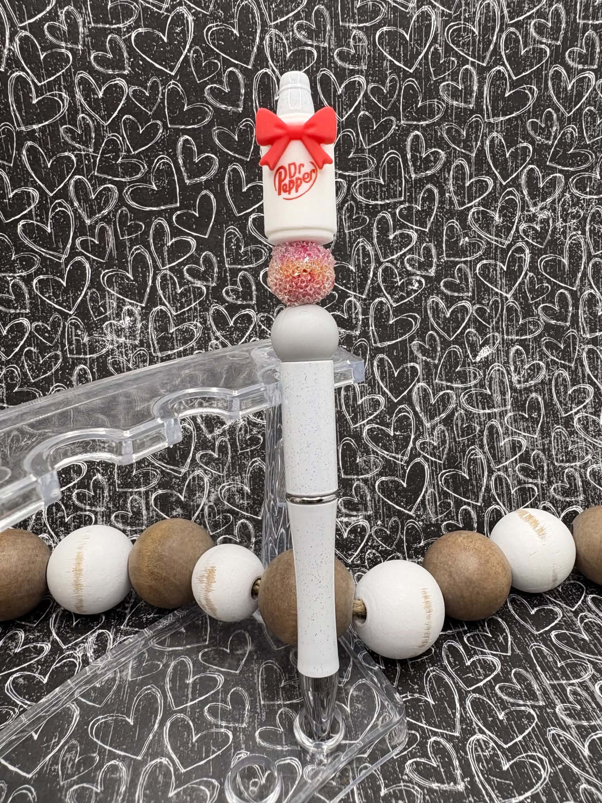 Cola Themed Beaded Ink Pen
