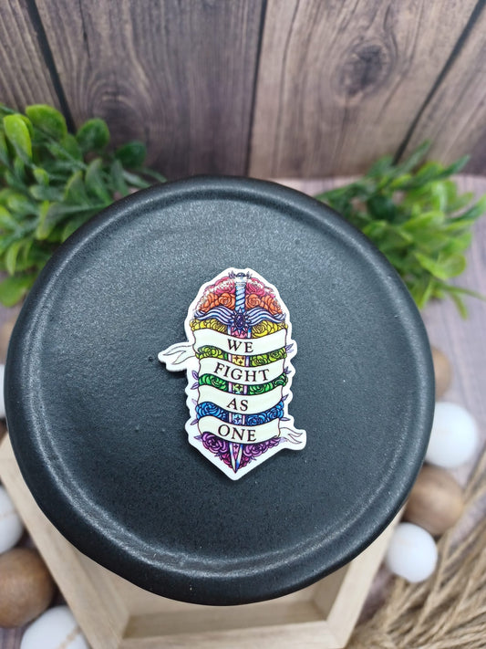 We Fight As One Magnet