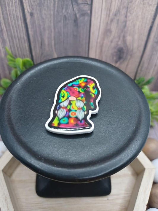 Multicolored Gnome Magnet