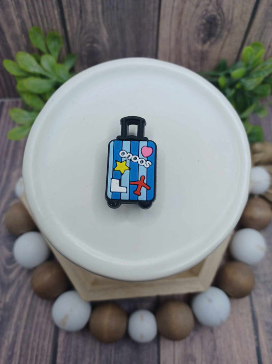 Suitcase Shoe Charm Accessory