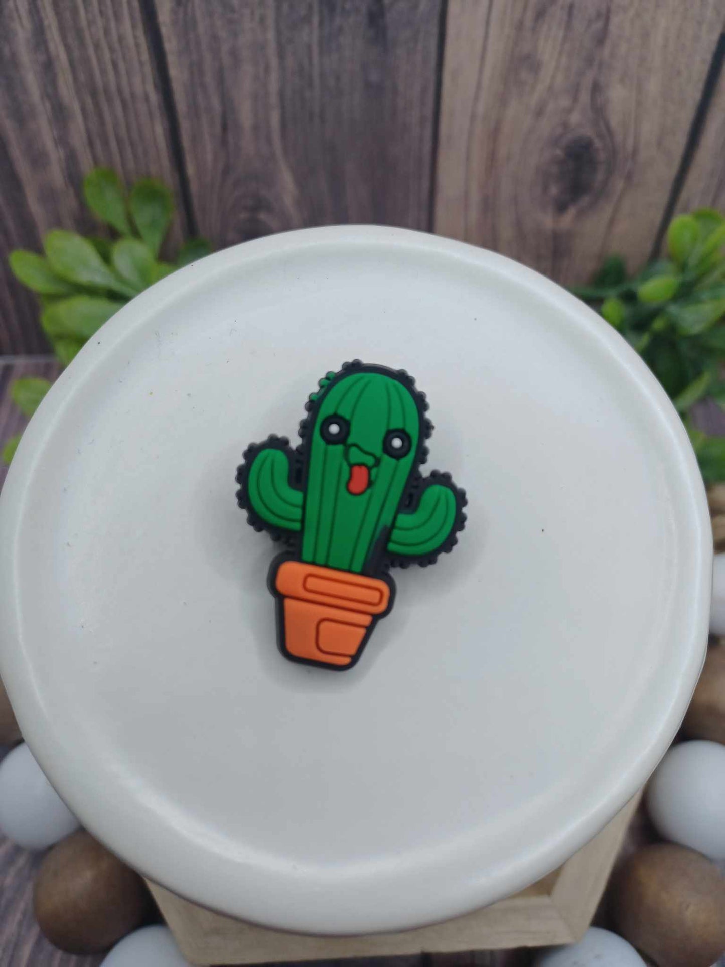 WOW Cactus Shoe Charm Accessory