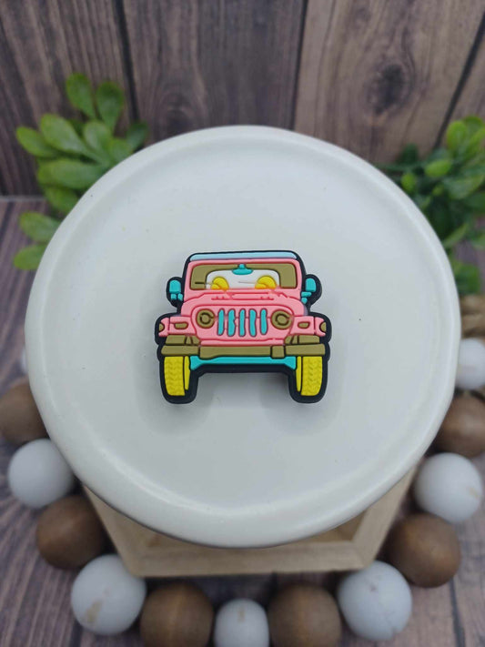 Multicolored Truck Shoe Charm Accessory