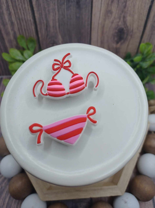 Bikini Shoe Charm Accessory Set