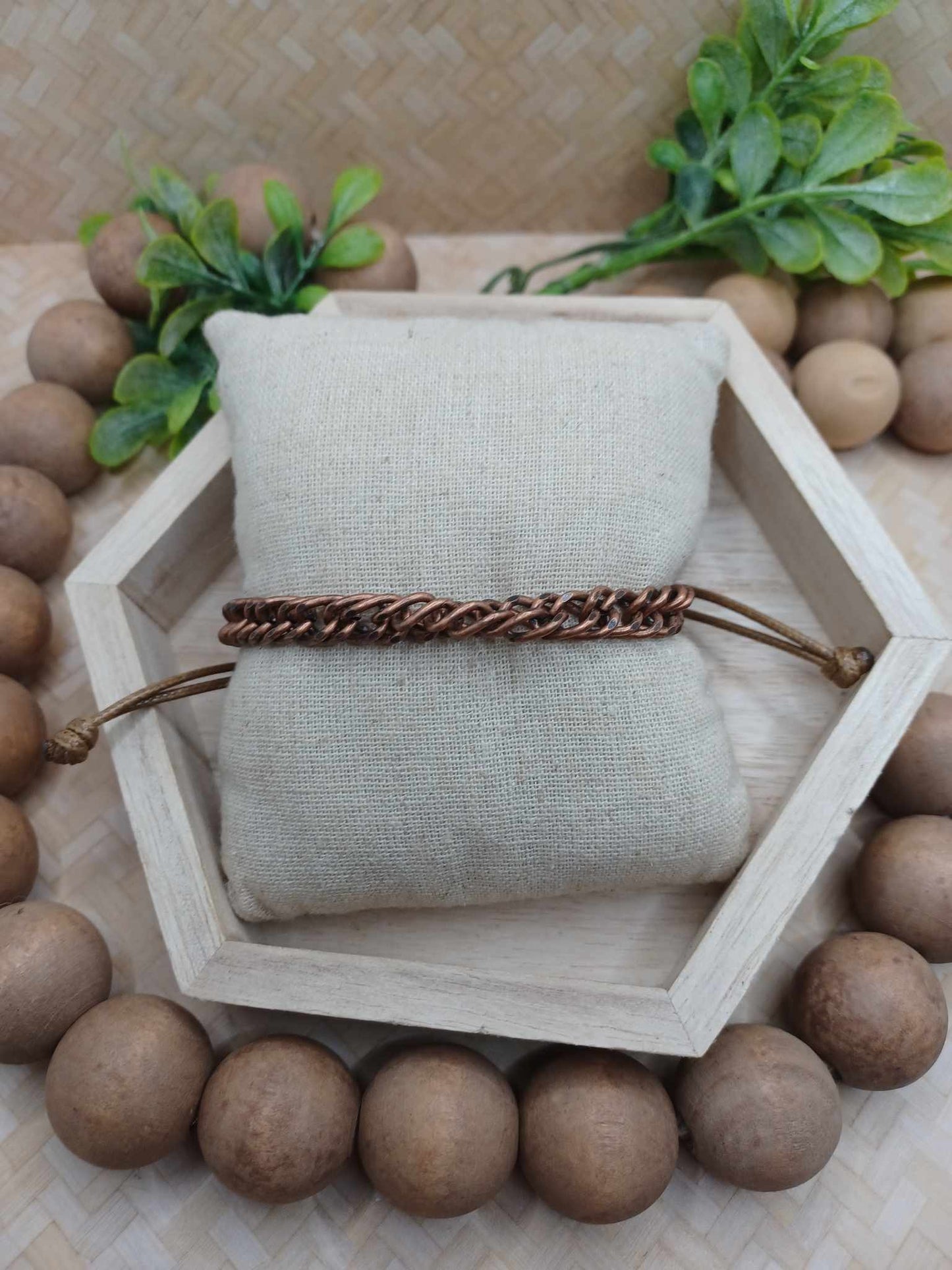 Copper Chain Style Urban Bracelet