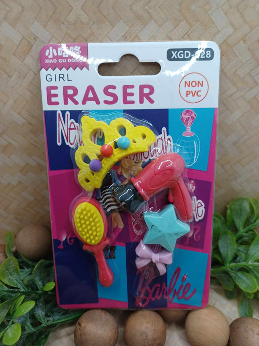 Girls Eraser Set