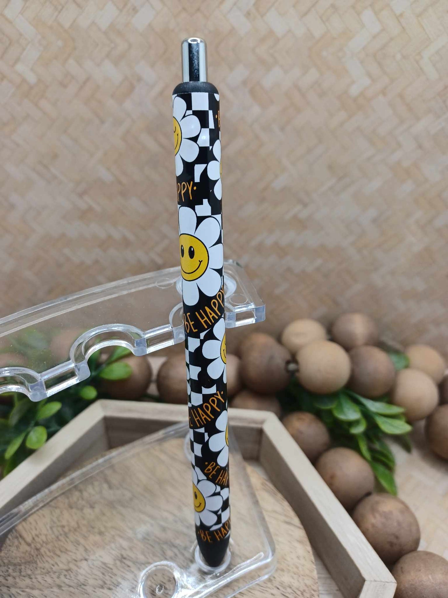 Daisy "Be Happy" Ink Pen