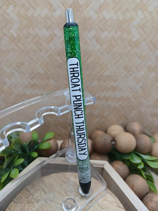 Throat Punch Thursday Ink Pen