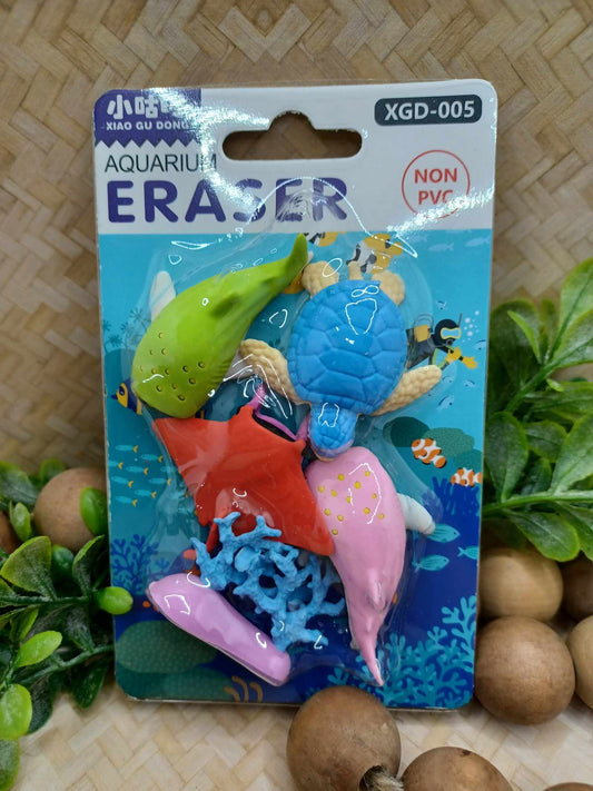 Aquarium Eraser Set