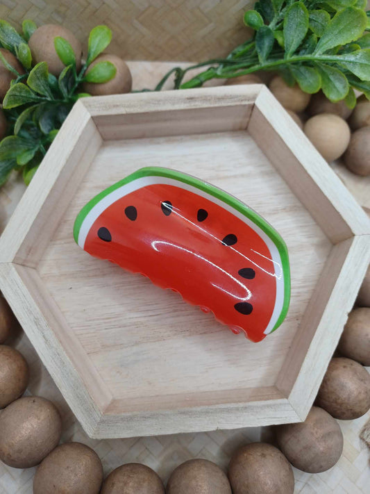 Watermelon Hair Claw Clip