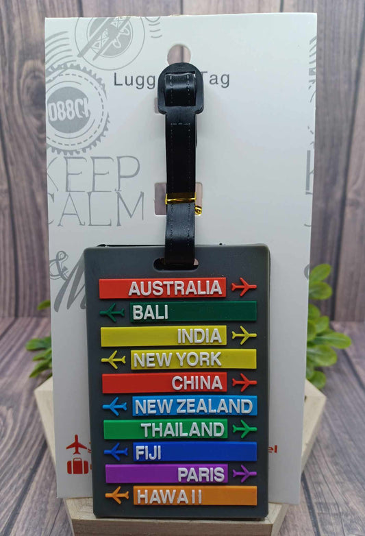 All the Countries Luggage Tags