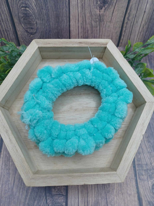 Light Turquoise Hair Scrunch