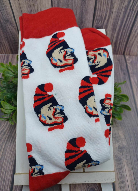 Jack in the Box Halloween Socks