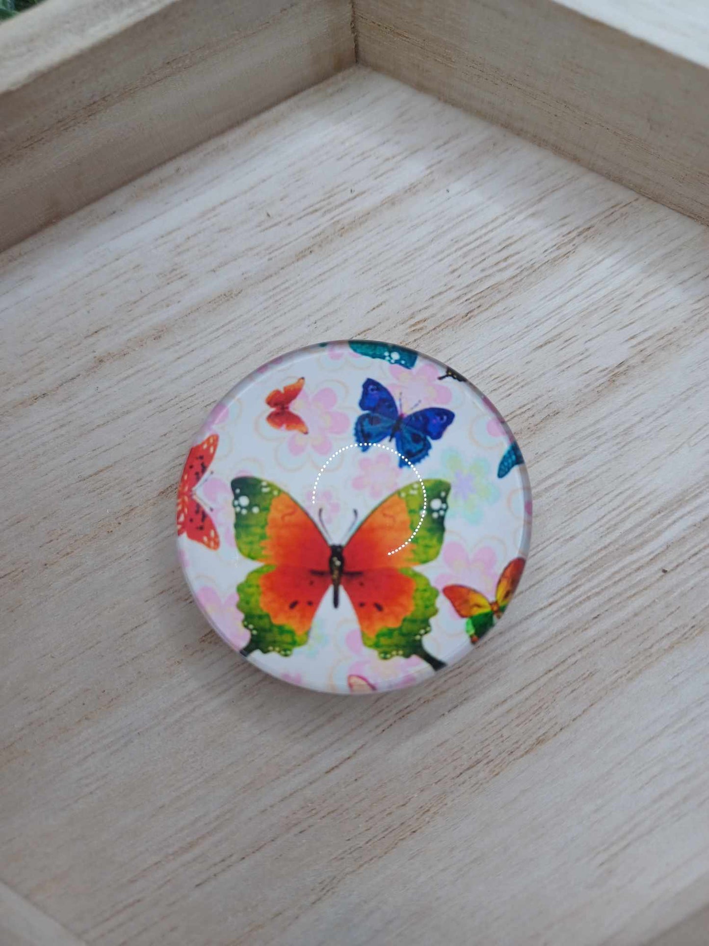 Multicolored Butterfly Phone Grip Mobile Phone Accessory