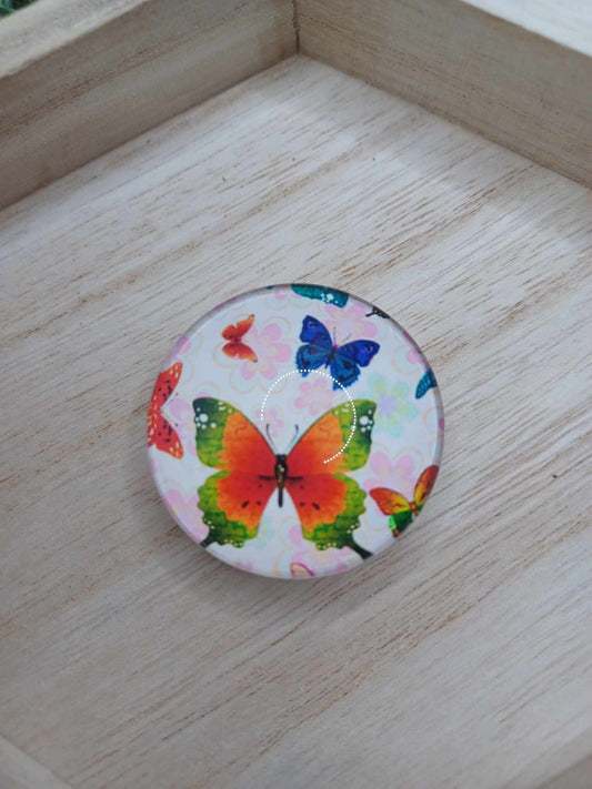 Multicolored Butterfly Phone Grip Mobile Phone Accessory