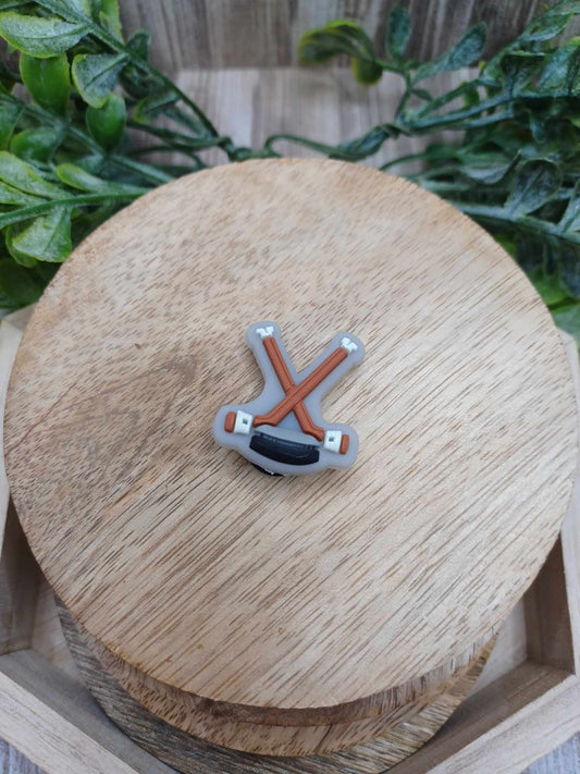 Hockey Shoe Charm Accessory