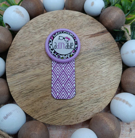 Adorkable Magnetic Bookmark