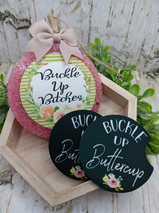 Buckle Up Buttercup Gift Set