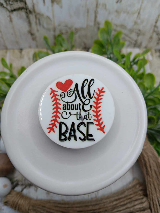 I'm All About that Base Baseball Mobile Phone Accessory