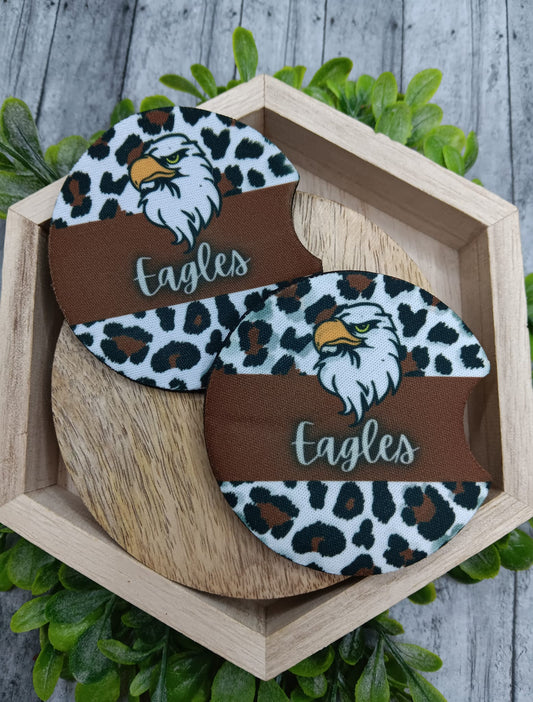 Eagles Car Coaster Set