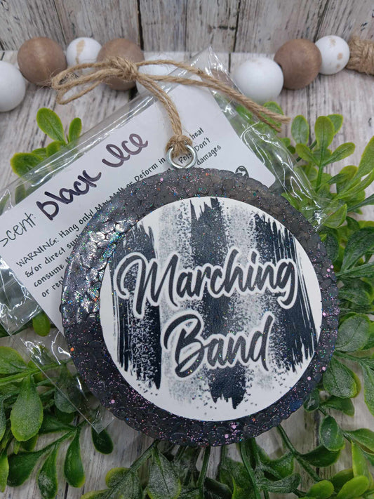 East Paulding Raiders Marching Band Freshie - Scented in Black Ice