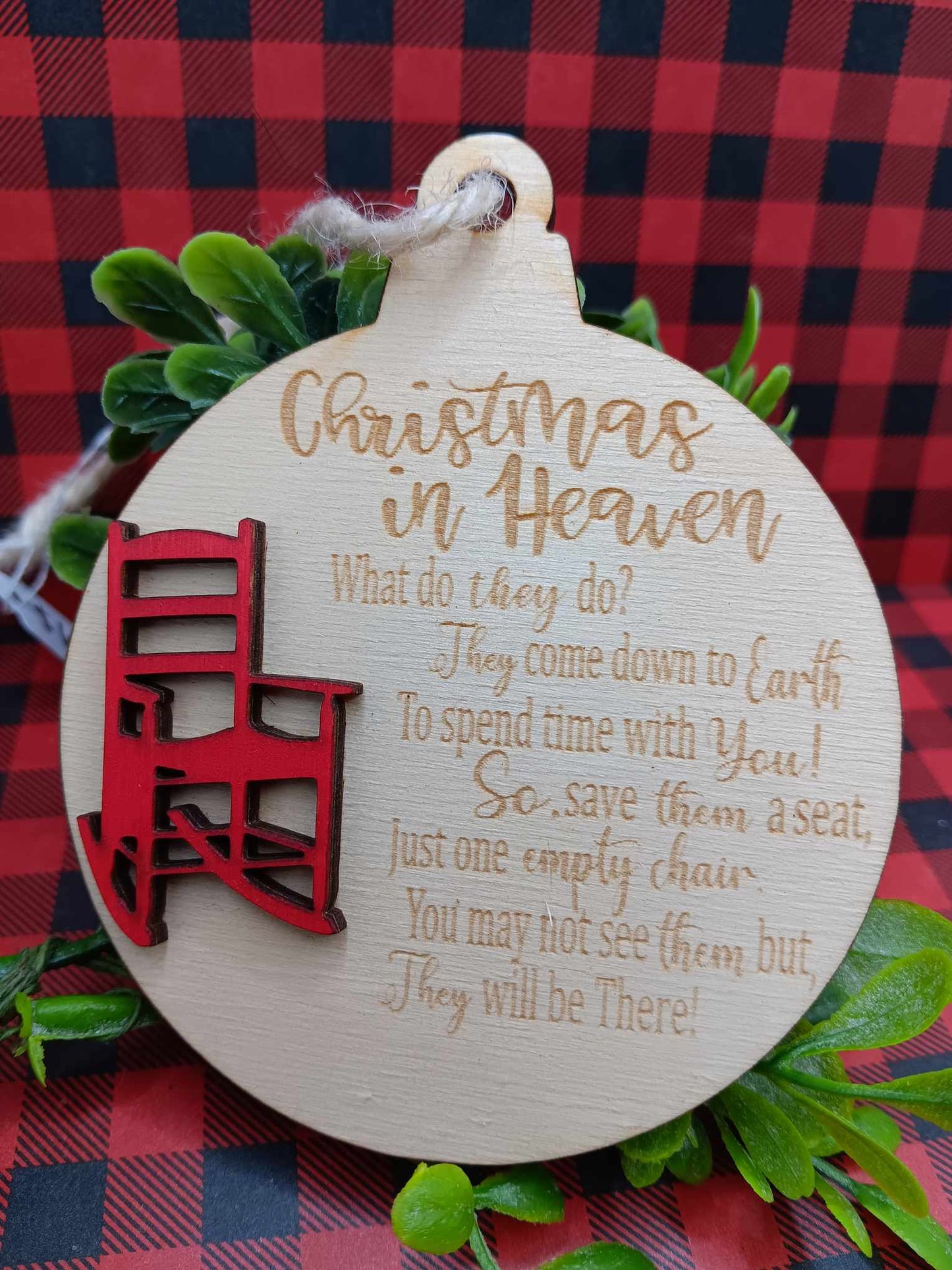 Christmas in Heaven Ornament