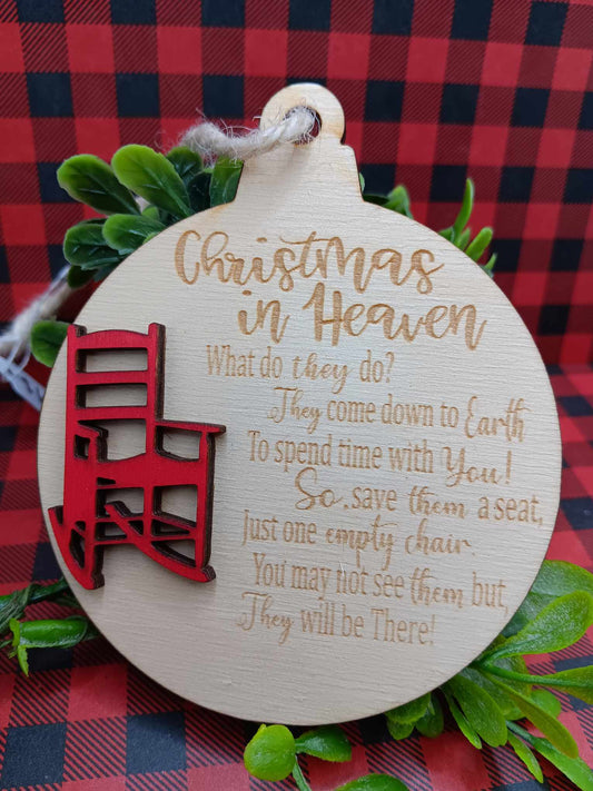 Christmas in Heaven Ornament