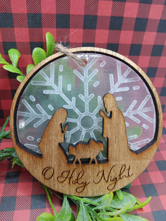 O Holy Night Holiday Ornament