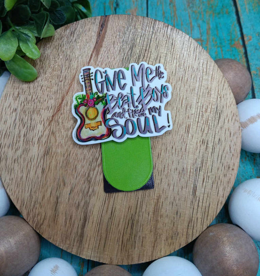 Give me the Beat Boys & Free my Soul Magnetic Bookmark