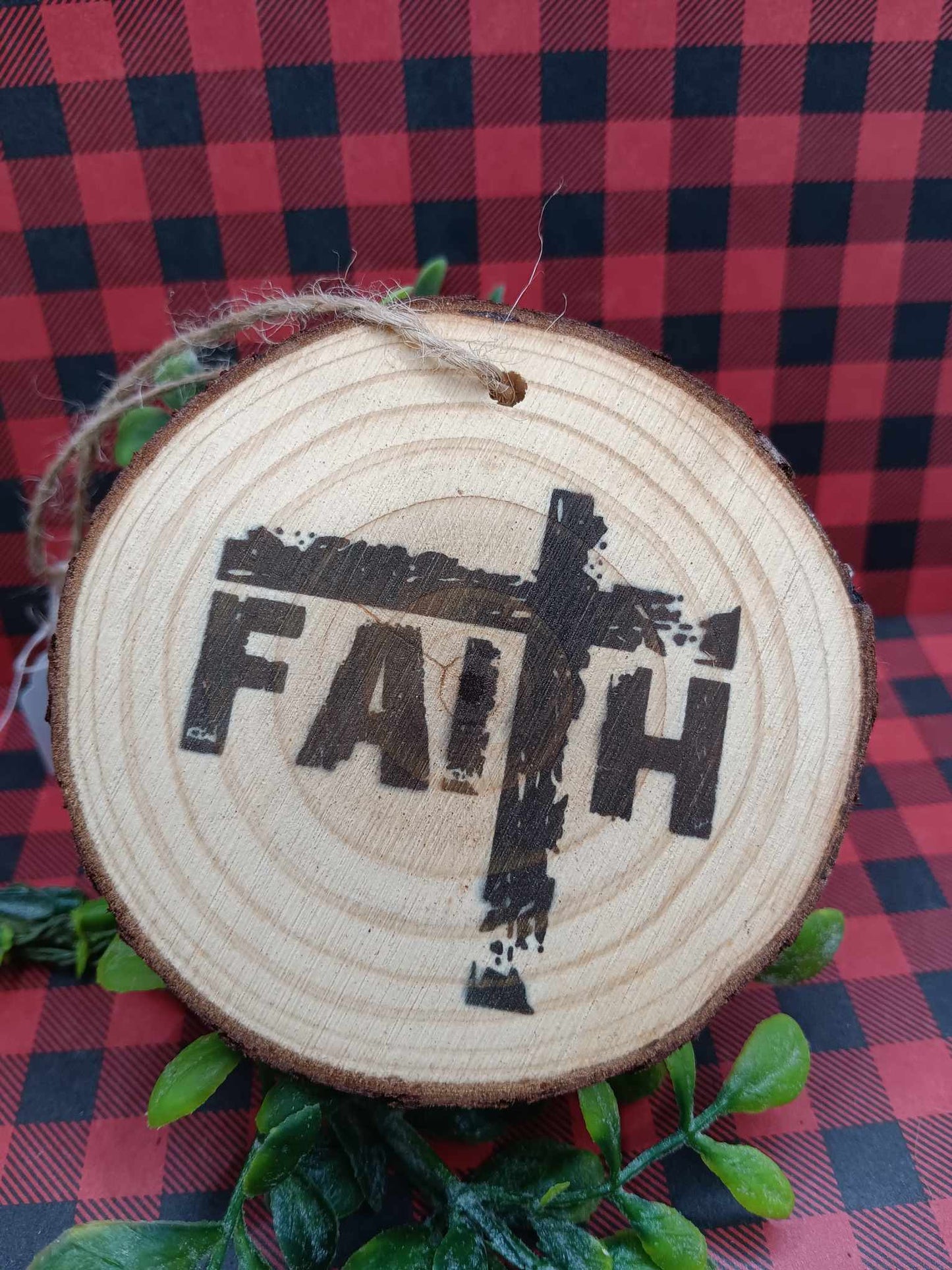 Faith Holiday Ornament