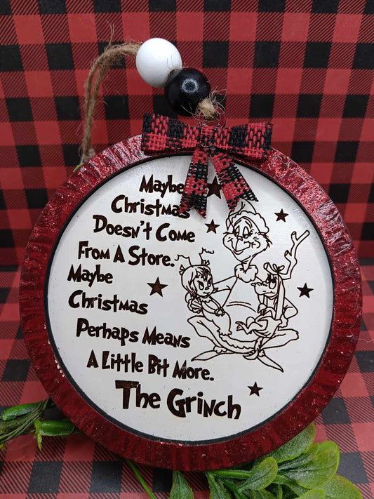 Maybe Christmas Doesn't Come from a Store Ornament